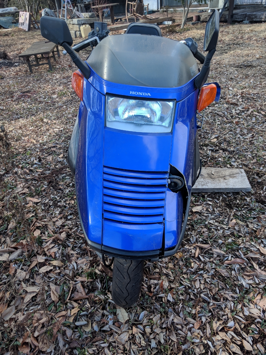 フュージョンX 部品取り車　書類鍵有り_3