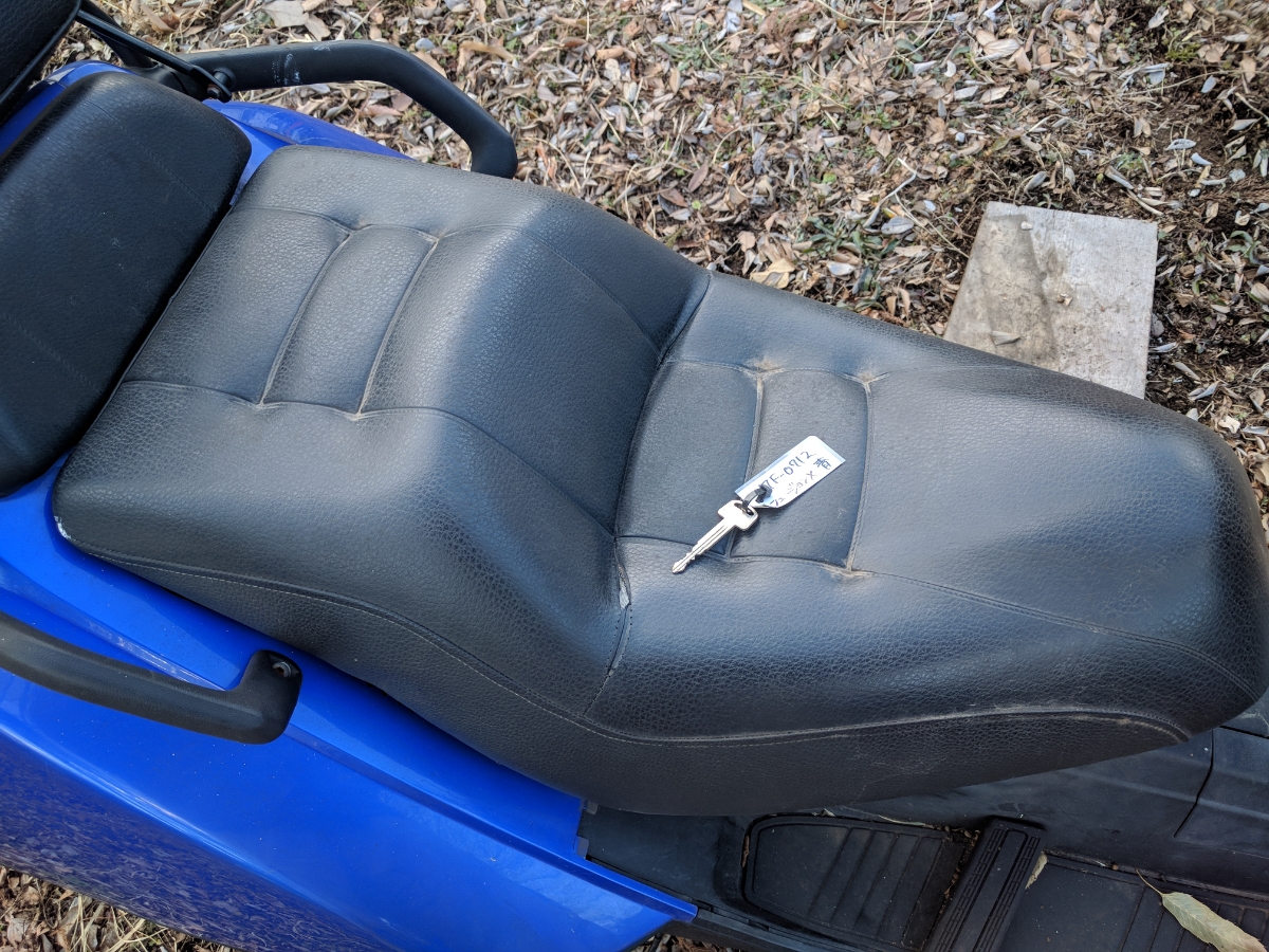 フュージョンX 部品取り車　書類鍵有り_6