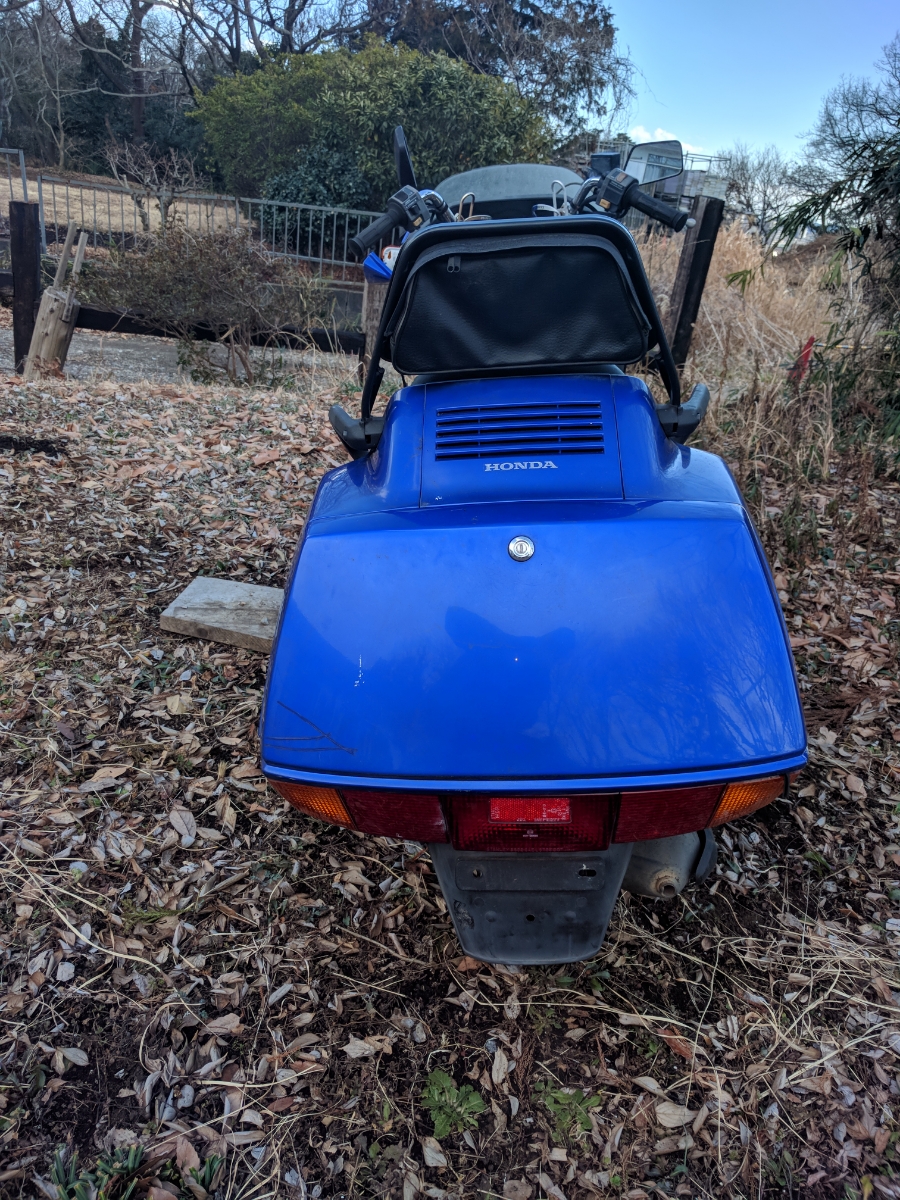 フュージョンX 部品取り車　書類鍵有り_7