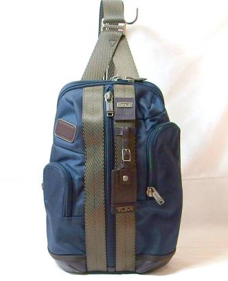 美品 TUMI トゥミ ネイビー ALPHA BRAVOTUMI 222393 「サラトガ 