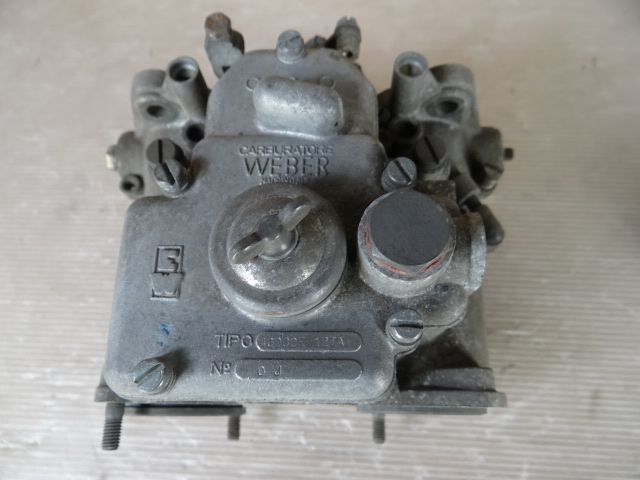 ＃18　WEBER/40DCOE127A-キャブ　1個/要OHのジャンク 中古　現画像/ジャンク扱いでお願いします