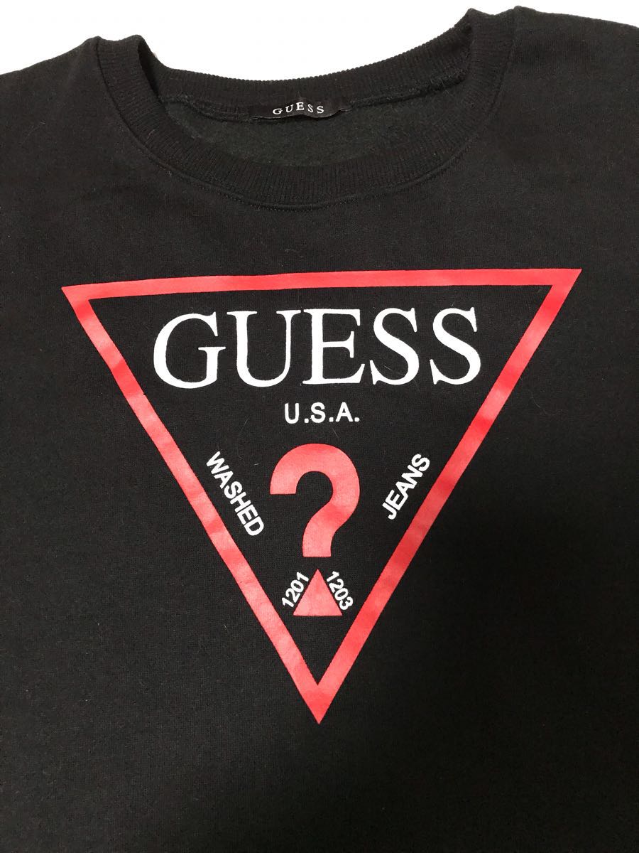 国内正規品 GUESS スウェット トレーナー LL ゲス ゲス GUESS トレーナー LOGO SWEATSHIRTS☆5色☆ (Guess