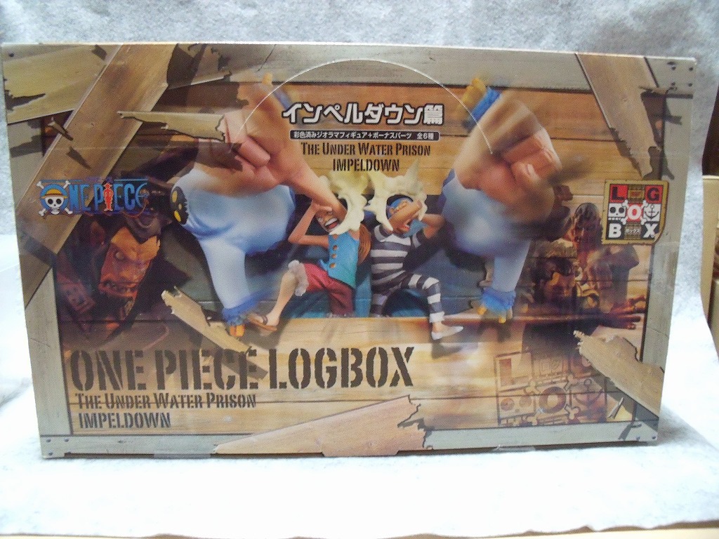 ワンピース インペルダウン篇 全6種＋ボーナスパーツ LOGBOX 