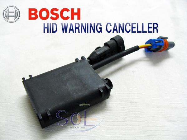 SOL】BOSCH製 HID 警告灯 ワーニングキャンセラー ボッシュ