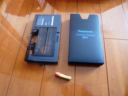 パナソニック VHSカセットアダプター VW-TCA7 パナソニック VHS
