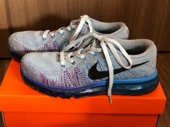 美品】ナイキ フライニット AIR MAX エアマックス 26.5 8.5 95 1 90 96 