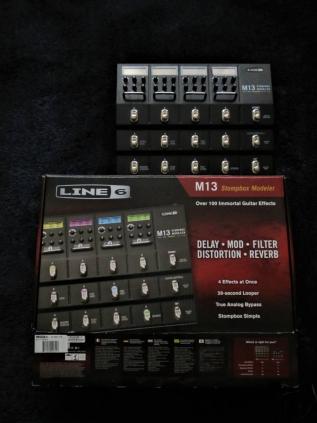 LINE 6 M13 Stompbox Modeler ライン6 マルチエフェクター 付属品有り