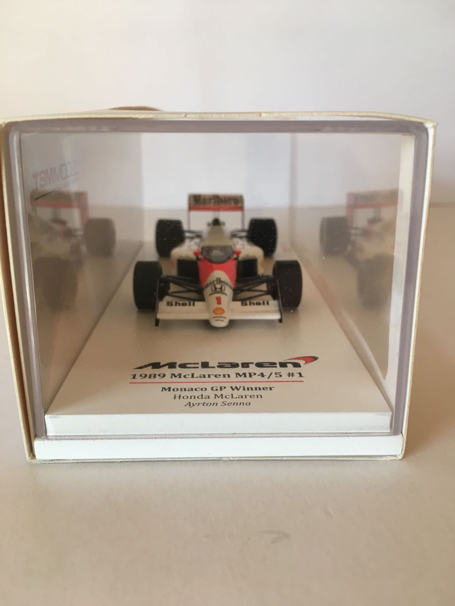 新品 TSM 1/43 マクラーレン ホンダ MP4/5 ♯1 アイルトン・セナ