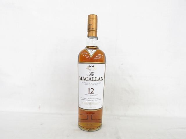 正規品，人気セール 未開栓 THE MACALLAN マッカラン 12年 ウイスキー 700ml 40％ 10192269(ハイランド)｜売買されたオークション情報、yahooの商品情報をアーカイブ公開 - オークファン シングルモルト