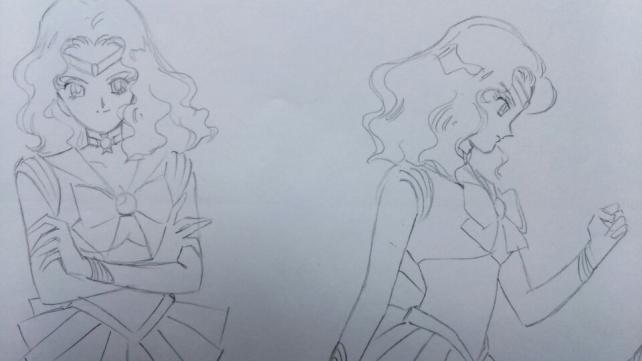 セーラームーン！伊藤郁子さん直筆！設定、ラフ原画等！セーラー