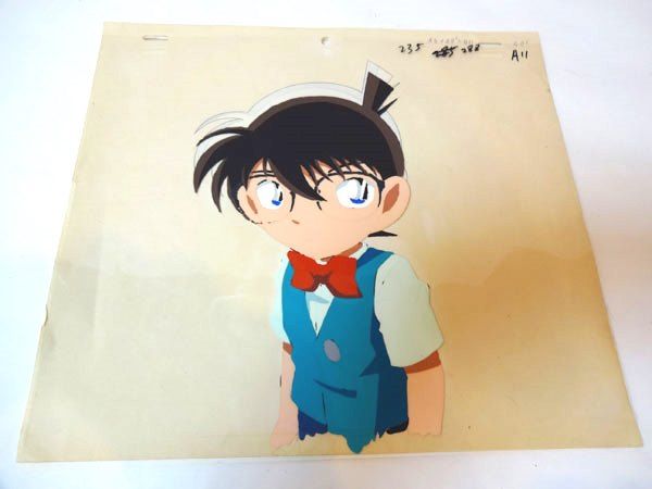 希少 名探偵コナン 原画 青山剛昌 人気アニメ コナン君