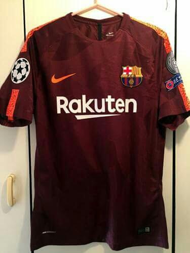値下げします！ イニエスタ サイン入り ユニフォーム 8番 イニエスタ ユニフォーム バルセロナ レプリカ NIKE FCバルセロナ #8
