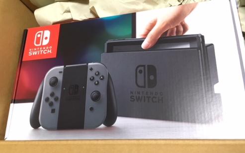 新品 未開封 switch スイッチ グレー 即決 任天堂