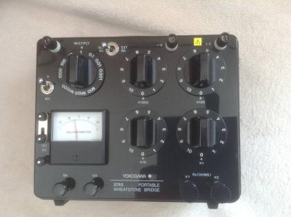 横河計測 Portable Wheatstone Bridge model 2755-97 ホイートストン