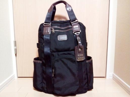 超激得，正規品 TUMI トゥミ ALPHA BRAVO アルファブラヴォ ルジュヌ 2WAYバッグ リュック トート 黒茶 ブラック ブラウン バリスティックナイロン レザー(その他)｜売買されたオークション情報、yahooの商品情報 かばん、バッグ