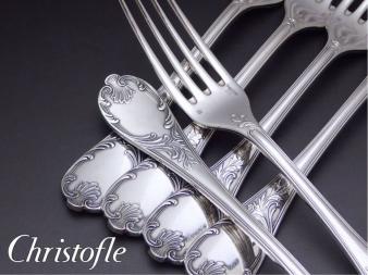 Christofle クリストフル マルリー テーブルフォーク6本セット