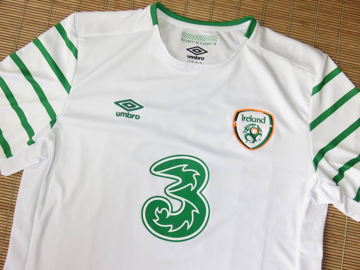 正規品 16アイルランド代表 アウェイ用 半袖 ユニフォーム 16 16年ユーロ選手権 フランス大会 ロイ キーン その他 売買されたオークション情報 Yahooの商品情報をアーカイブ公開 オークファン Aucfan Com