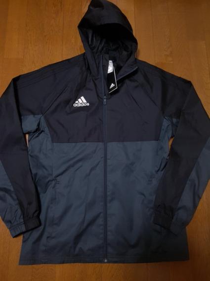Tiro adidas Rain Jacket 0 Men's Soccer - com: (XX-Large 1 Black&frasl;White アディダス Storm | Golf&frasl;アディダス