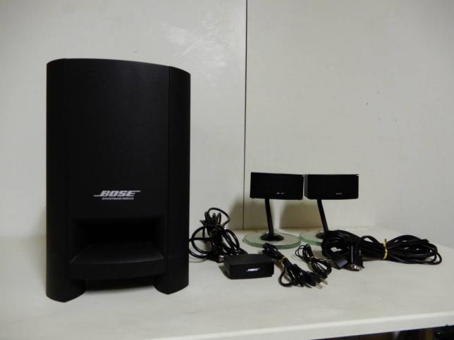 Bose★CineMate GS Series II デジタルホームシアターシステム★ガラススタンドスピーカー付き