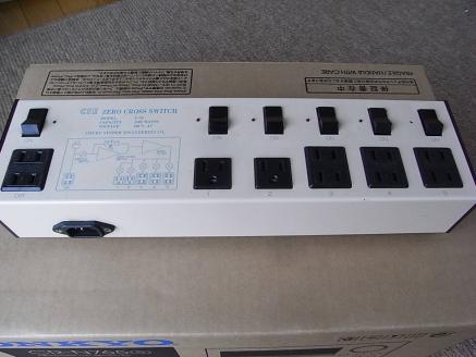CSE ZERO CROSS SWITCH ZX-80A オーディオ電源タップ アバックWEB-SHOP