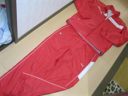 プーマ　PUMA■ウインドジャージ（裏地付）　L　上下セット