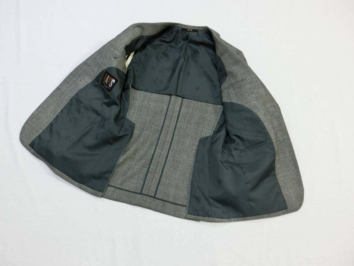テーラードジャケット チェック 極美品DAKS グレンチェック ストレッチ 