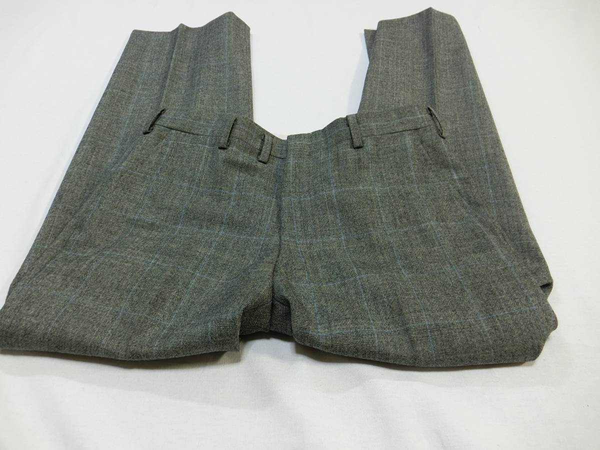 テーラードジャケット チェック 極美品DAKS グレンチェック ストレッチ 