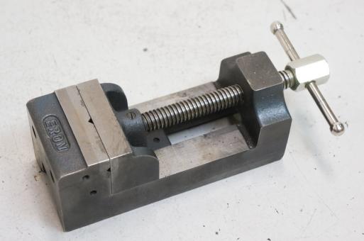 ★ナベヤ ERON★小型 ボール盤バイス 万力★ヤンキーバイス 工具★223v14