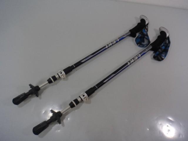 定番人気，安い d04 登山 トレッキングポール LEKI レキ SPD2 サーモライトAS ブルー 約66 130cm(トレッキングステッキ)｜売買されたオークション情報、yahooの商品情報をアーカイブ公開 - オークファン トレッキングステッキ