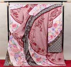 限定SALE，人気セール 和遊館 EFB059 仕立付 豪華 総絞り紋綸子高級お振袖 赤(振袖)｜売買されたオークション情報、yahooの商品情報をアーカイブ公開 - オークファン 振袖