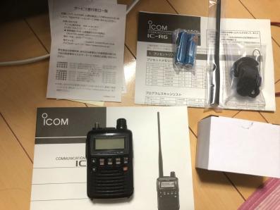 アイコム ICOM IC-R6 受信機 レシーバー ご覧いただきありがとうござい