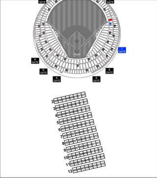 4⁄15(日)☆出入りの楽な端席☆横浜スタジアム☆横浜DeNA チケット 横浜 
