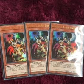【遊戯王】ドロール＆ロックバード　英語　EU版　レリーフ　3枚 遊戯王 英語 eu 1st ドロール&ロックバード ウルトラ 3枚 ドロール&amp