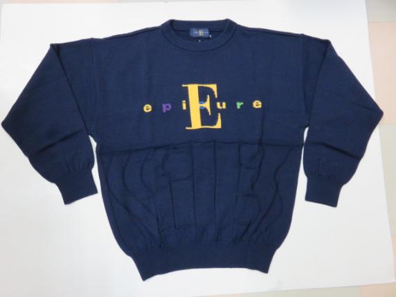 激レア 品 ブリヂストンスポーツ Eepiqure エピキュール クルーネック セーター ネイビー Ⅳ LL 日本製(セーター)｜売買されたオークション情報、yahooの商品情報をアーカイブ公開 - オークファ セーター
