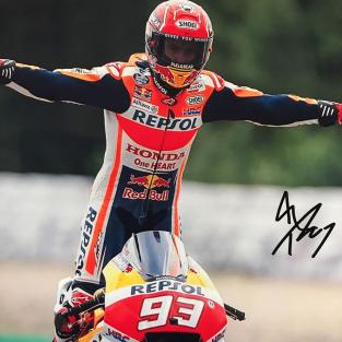 マルク・マルケス 直筆サインフォト/写真 MotoGP Marc Marquez MotoGP