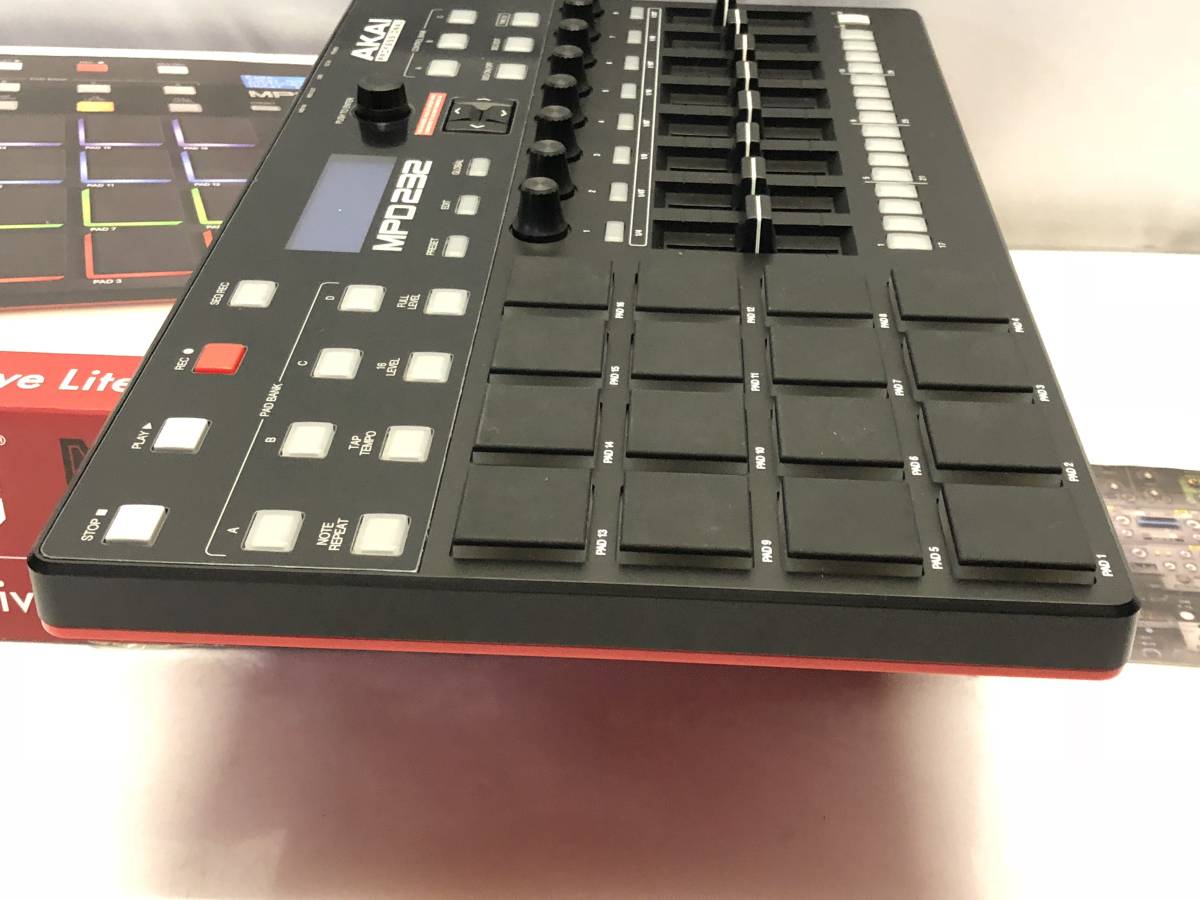 AKAI MPD232 MIDIコントローラー綺麗 中古061 ,AKAIMPD232MIDI