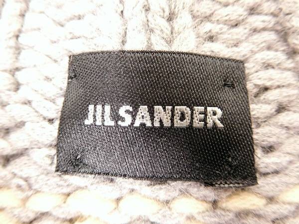 イタリア製 JILSANDER ジル・サンダー ジップアップ ウール ニットブルゾン セーター /mo20170412-7
