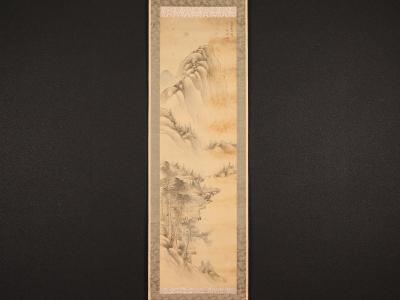 赤字超特価，セール 模写 伝来 w4864 黄澗 山水図 中国画(山水、風月)｜売買されたオークション情報、yahooの商品情報をアーカイブ公開 - オークファン 山水、風月