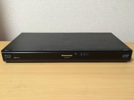 PANASONIC　DIGA ブルーレイレコーダー　DMR-BRT300 HDD搭載　500GB 3D対応 2番組同時録画 中古　難あり DMR-BRT300 Panasonic ブルーレイレコーダ 整備動作品 ブルーレイレコーダー 2011年製