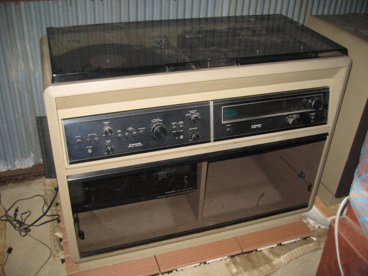 奇跡の発掘　凄い貫録と音圧　バブルの産物？　年代物　幻のコンポ　パイオニア　S-8d　pioneer　アンティーク　昭和レトロ