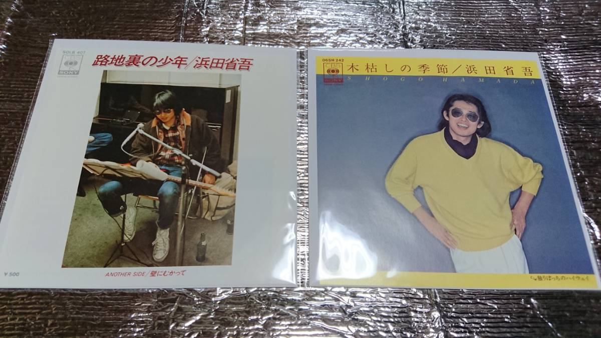 浜田省吾・シングルCD&レコード・コレクション/25枚セット 浜田省吾