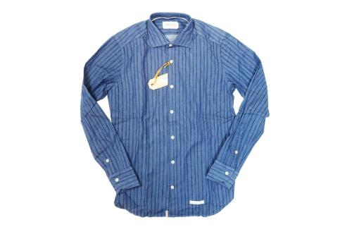 【新品2.5万】 TINTORIA　MATTEI ティントリア　マッテーイ ドレスシャツのように着こなせる大人のデニムシャツ 38 40 41