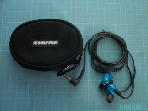 ♪♪【SHURE】シュア― イヤフォン　SE215　中古♪♪