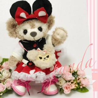 ☆pandaの森☆ シェリーメイポーチちゃん ☆ ミニー風コスチュームセット付き ☆ダッフィー シェリーメイ ジェラトーニ ステラルー