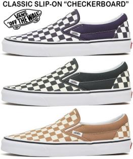 希少◆VANS/バンズ◆SLIP-ON/スリッポン CHECKERBOARD TIGER'S EYE/WHITE US11/29cm