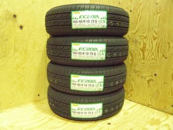 EC202L DUNLOP ec202l ダンロップ 155⁄65R13 メルカリ サマータイヤ 4 