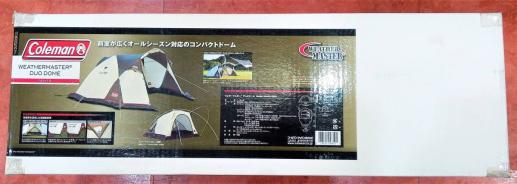 【レア】コールマン Coleman ウェザーマスター デュオドーム 廃版テント 美品 希少 オールシーズン対応♪