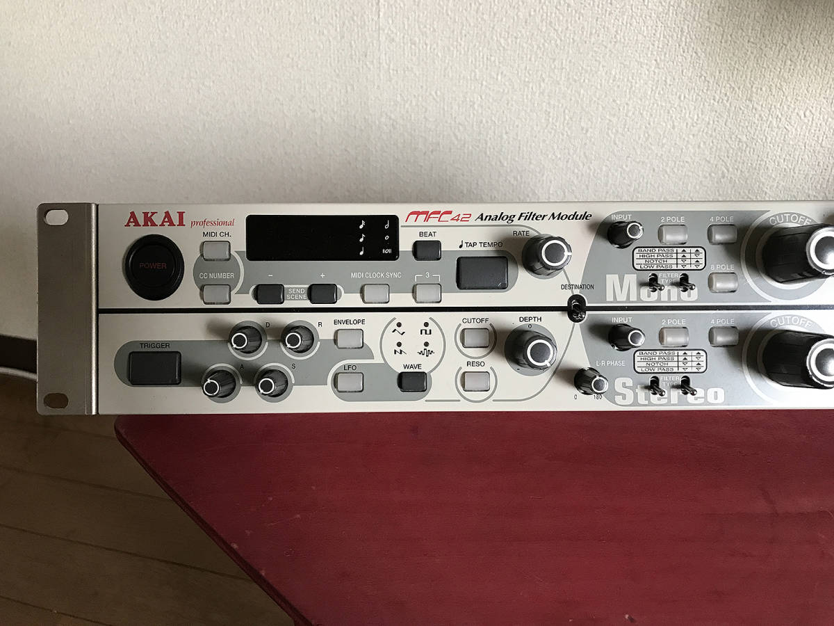 AKAI professional MFC42 動画有 Analog Filter Module アカイ AKAI