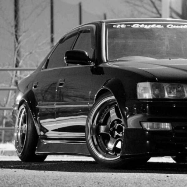 N-STYLE N-Style Custom Fender Rear Type 0 JZX100クレスタ Flares
