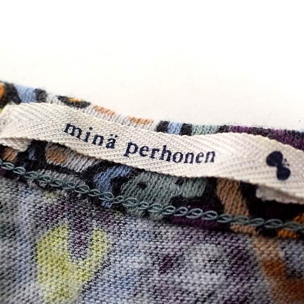 美品◇mina perhonen ミナペルホネン matryoshka マトリョーシカ 総柄